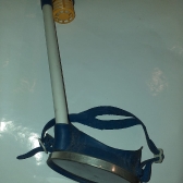 Maska z fajką z tamtych czasów.