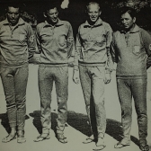 Reprezentacja Polski na VIII Mistrzostwach Świata w Łowiectwie Podwodnym - Kuba 1967.
od prawej Zbigniew Zajączkowski,
Andrzej Zinserling, Jerzy Macke
i Wiesław Roguski.