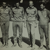 Reprezentacja Polski na VIII Mistrzostwach Świata w Łowiectwie Podwodnym - Kuba 1967.
od prawej Zbigniew Zajączkowski,
Andrzej Zinserling, Jerzy Macke
i Wiesław Roguski.